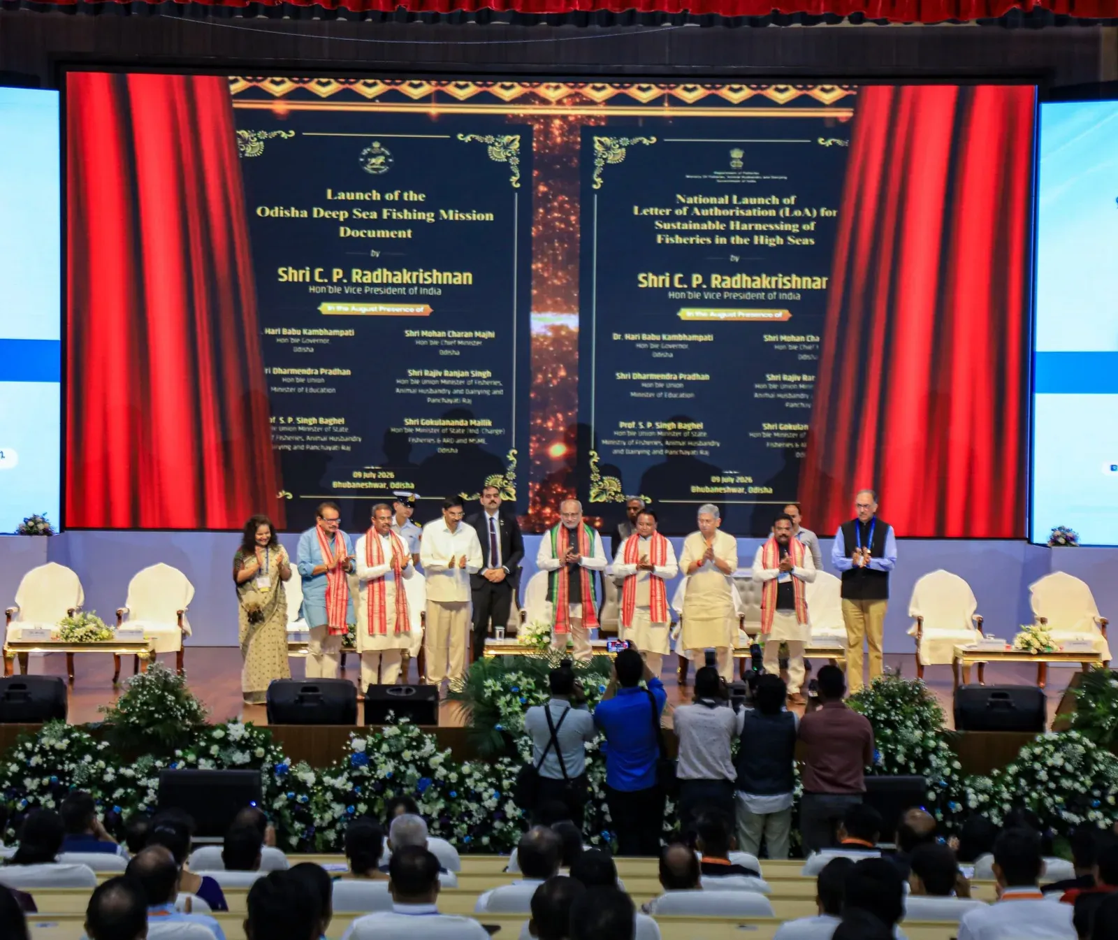 Pradhan joins national launch of Odisha Deep Sea Fishing Mission