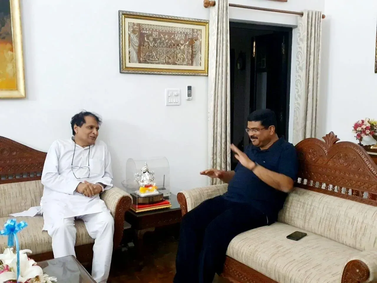 Pradhan Thanks Well-Wishers in Warm X Post