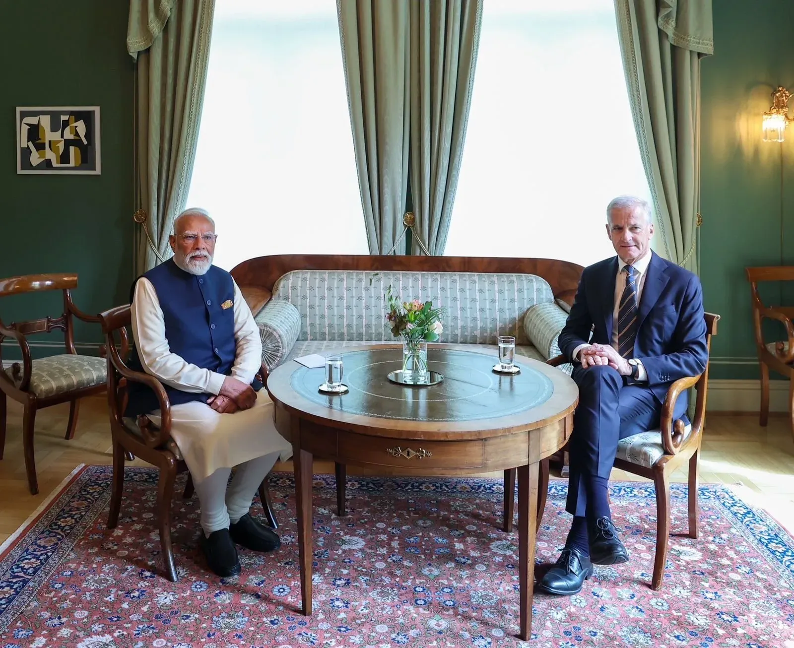 मोदी-नॉर्वे PM की ओस्लो में बैठक: ग्रीन स्ट्रेटेजिक पार्टनरशिप पर सहमति, भारत को मिला नॉर्वे का सर्वोच्च नागरिक सम्मान