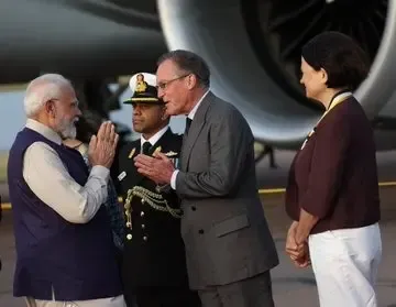 प्रधानमंत्री मोदी लंदन पहुंचे, हुआ भव्य स्वागत