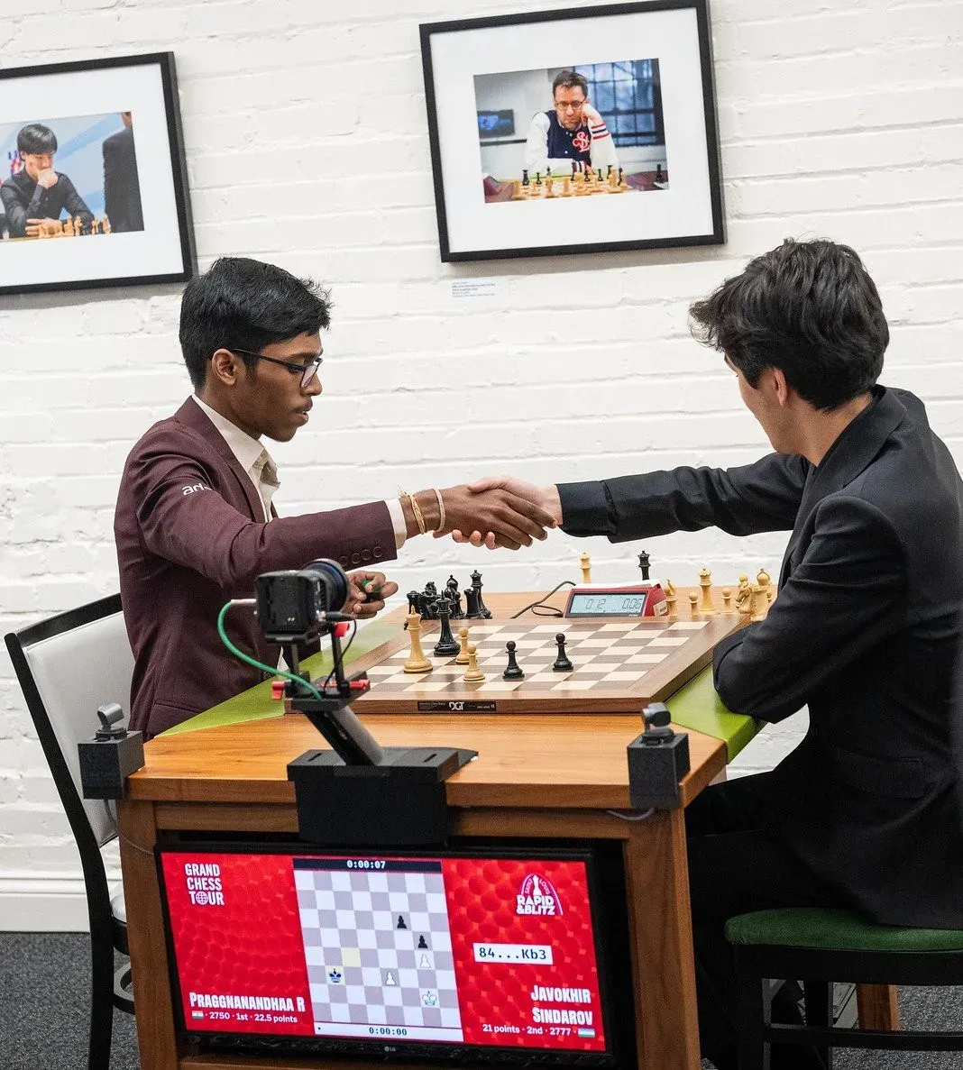 Praggnanandhaa beats World Championship challenger Sindarov in Sinquefield Cup R2
