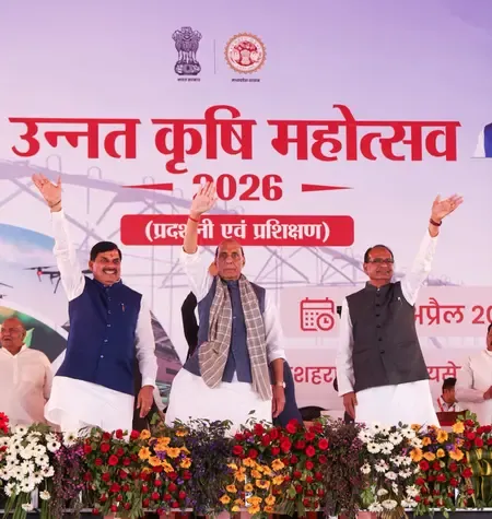 प्राकृतिक खेती के फल और सब्जियों के सेवन से जवानों की सेहत हुई बेहतर: राजनाथ सिंह