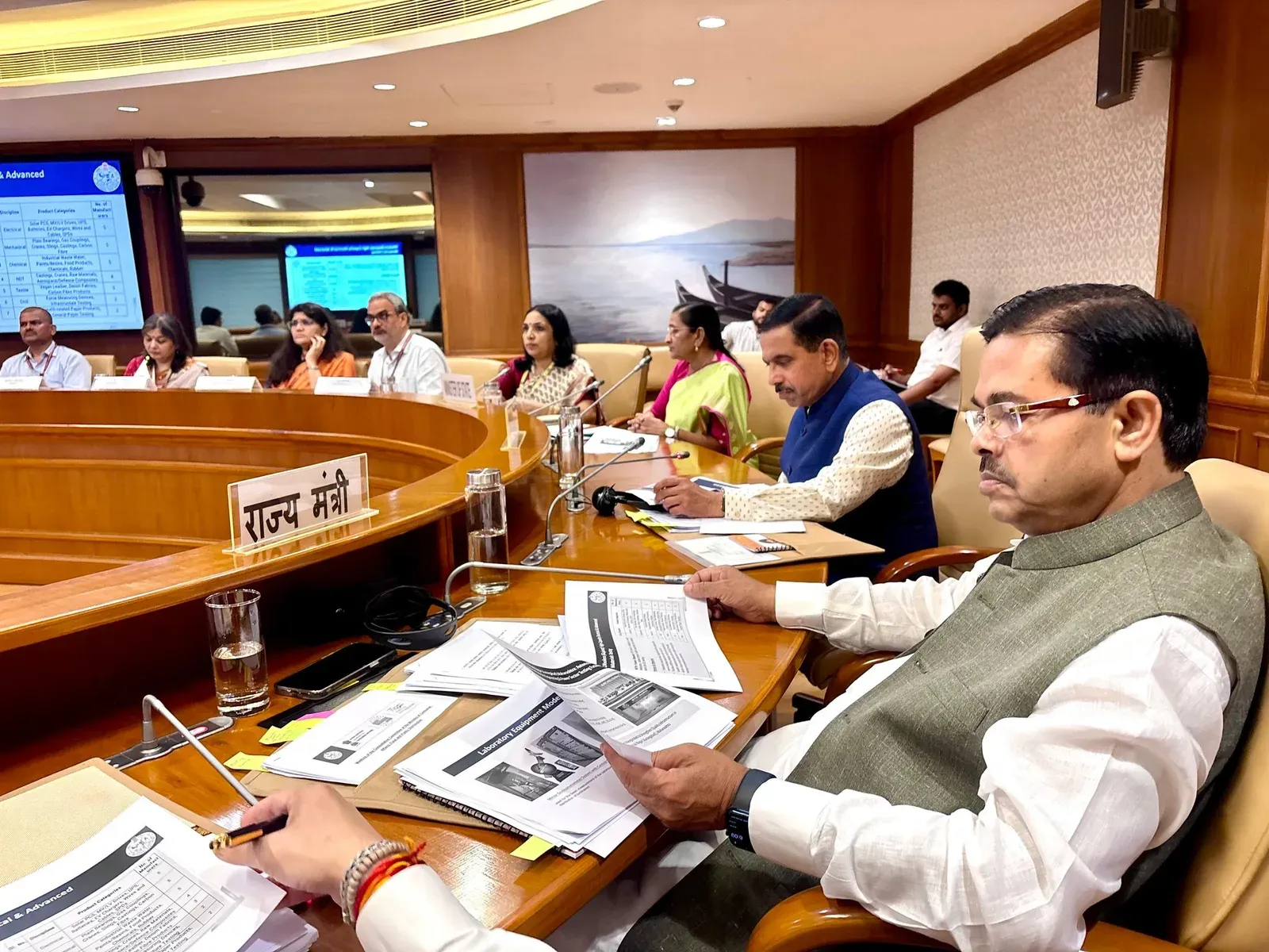 Pralhad Joshi Chairs Meet on Boosting India's Testing Infrastructure