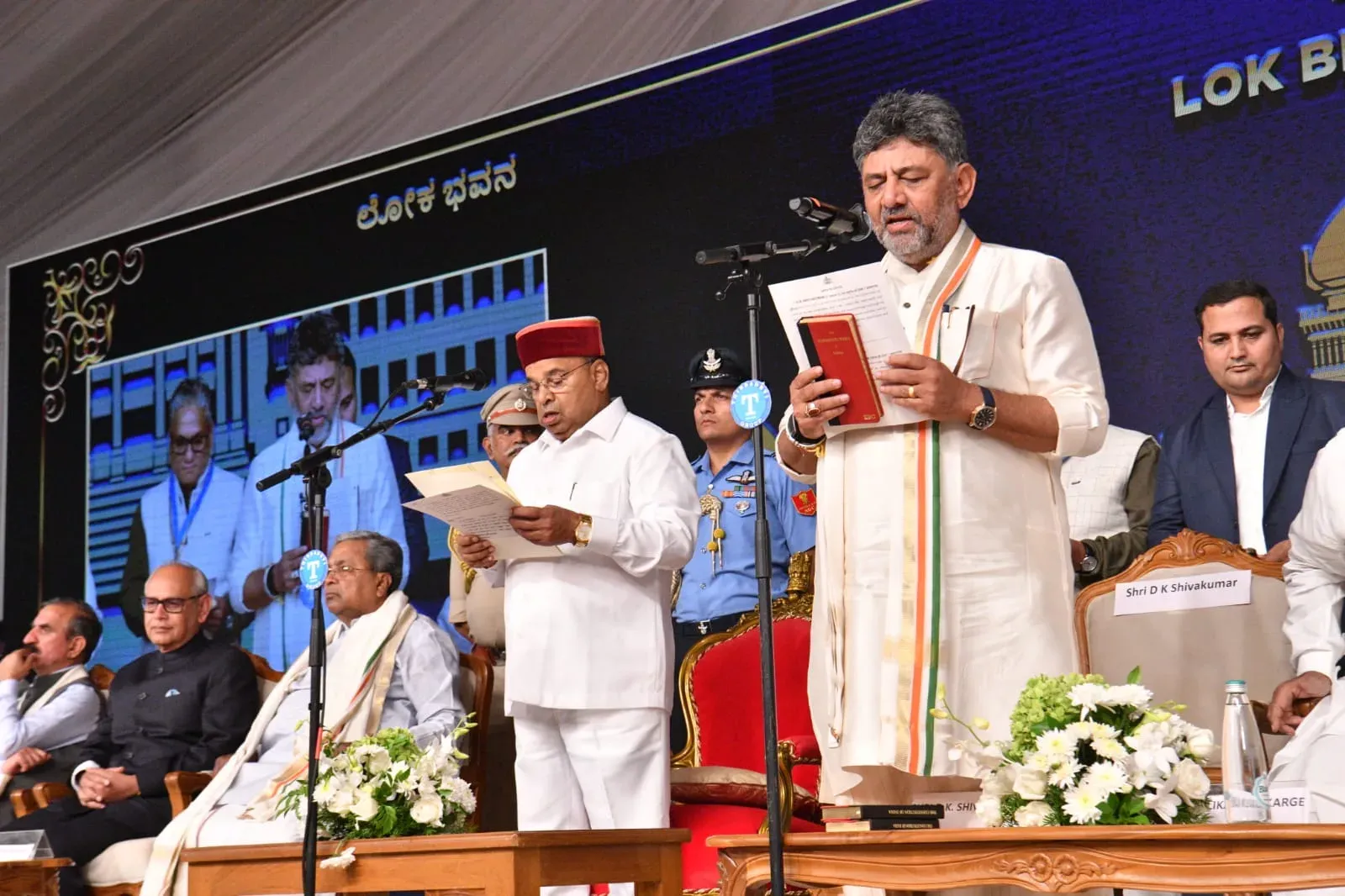 Pralhad Joshi Congratulates CM Shivakumar, Dy CM Parameshwara