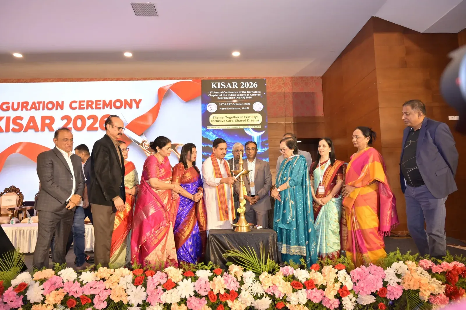 Pralhad Joshi joins KISAR fertility conference in Hubballi