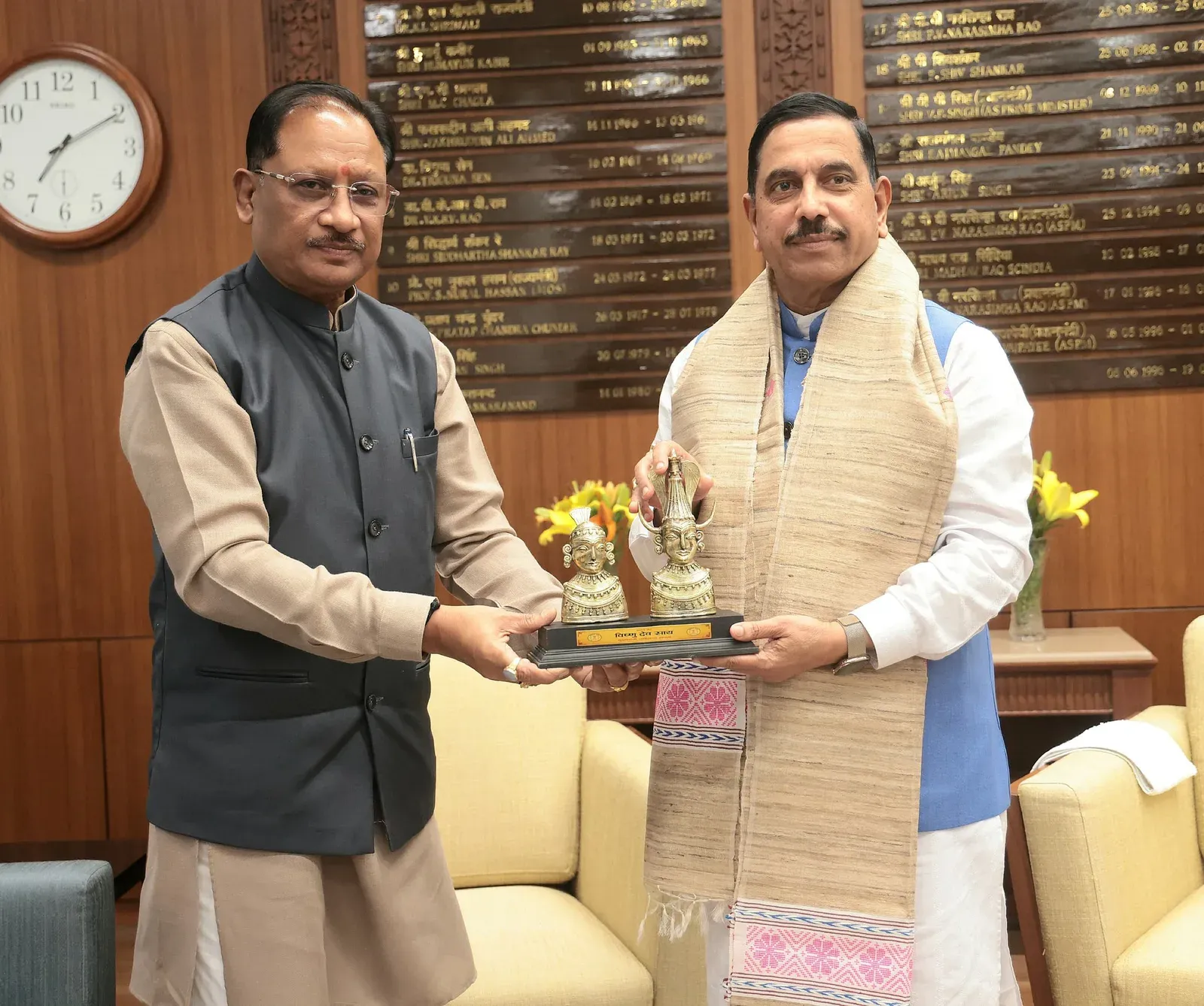 Pralhad Joshi meets Chhattisgarh CM on Kharif rice procurement