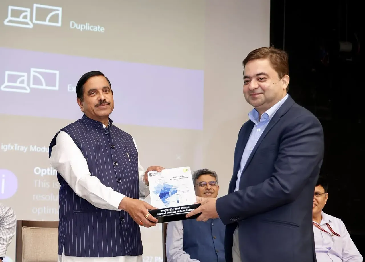 Pralhad Joshi Releases Floating Solar Report, Launches Hydro Portal