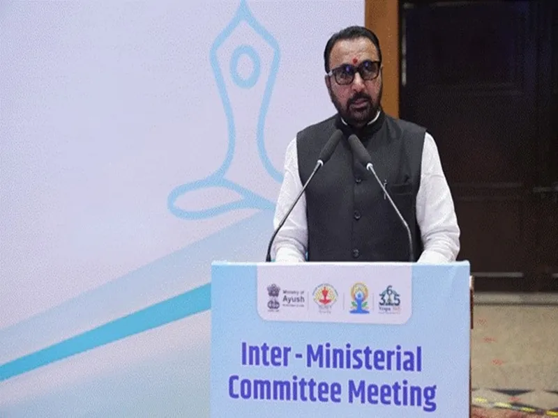 IDY 2026: Prataprao Jadhav chairs IMC meet, targets 30 crore participants