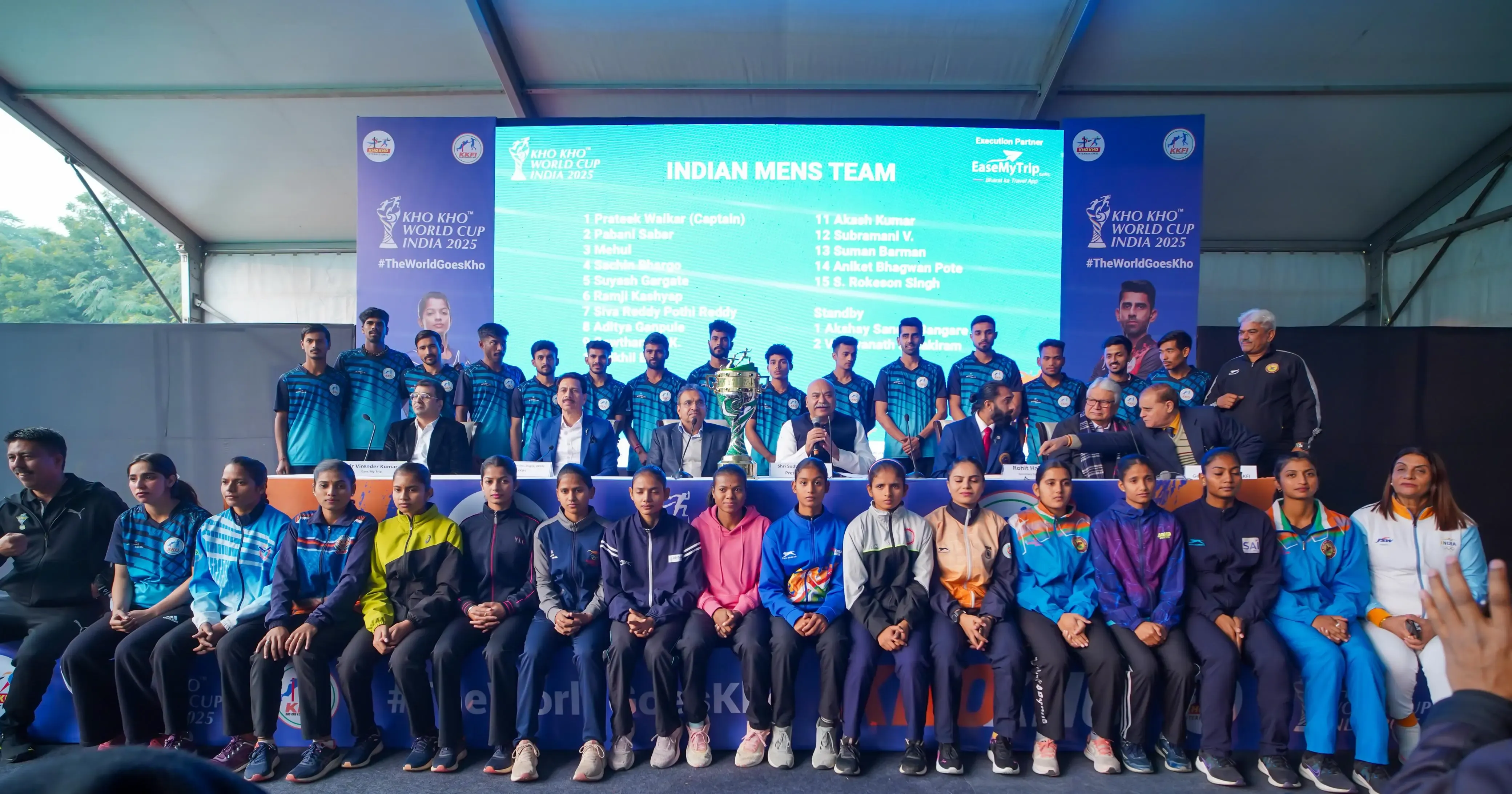 Pratik Waikar and Priyanka Ingle to Head Indian Teams at First Kho Kho World Cup
