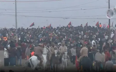 प्रयागराज में माघ मेला-2026 का शुभारंभ, स्नान पर्व में उमड़ा श्रद्धालुओं का सैलाब