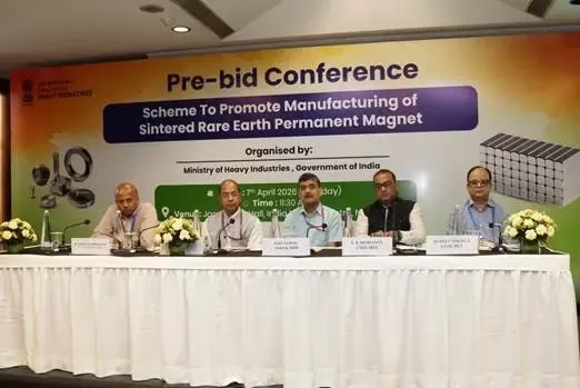Pre-Bid Conference Held for Rs 7,280 Crore Rare Earth Manufacturing Initiative with 25 Firms Participating