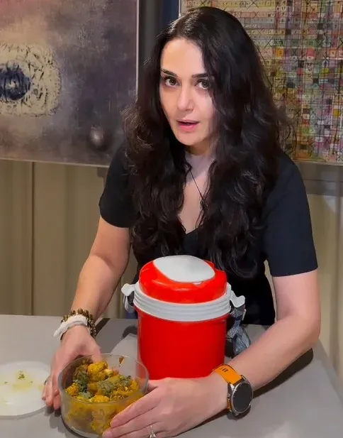 Preity Zinta gets Kadhi Chawal comfort in Paris while battling fever