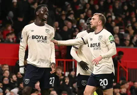 Can Late Magassa Goal Secure West Ham a Draw Against Manchester United?