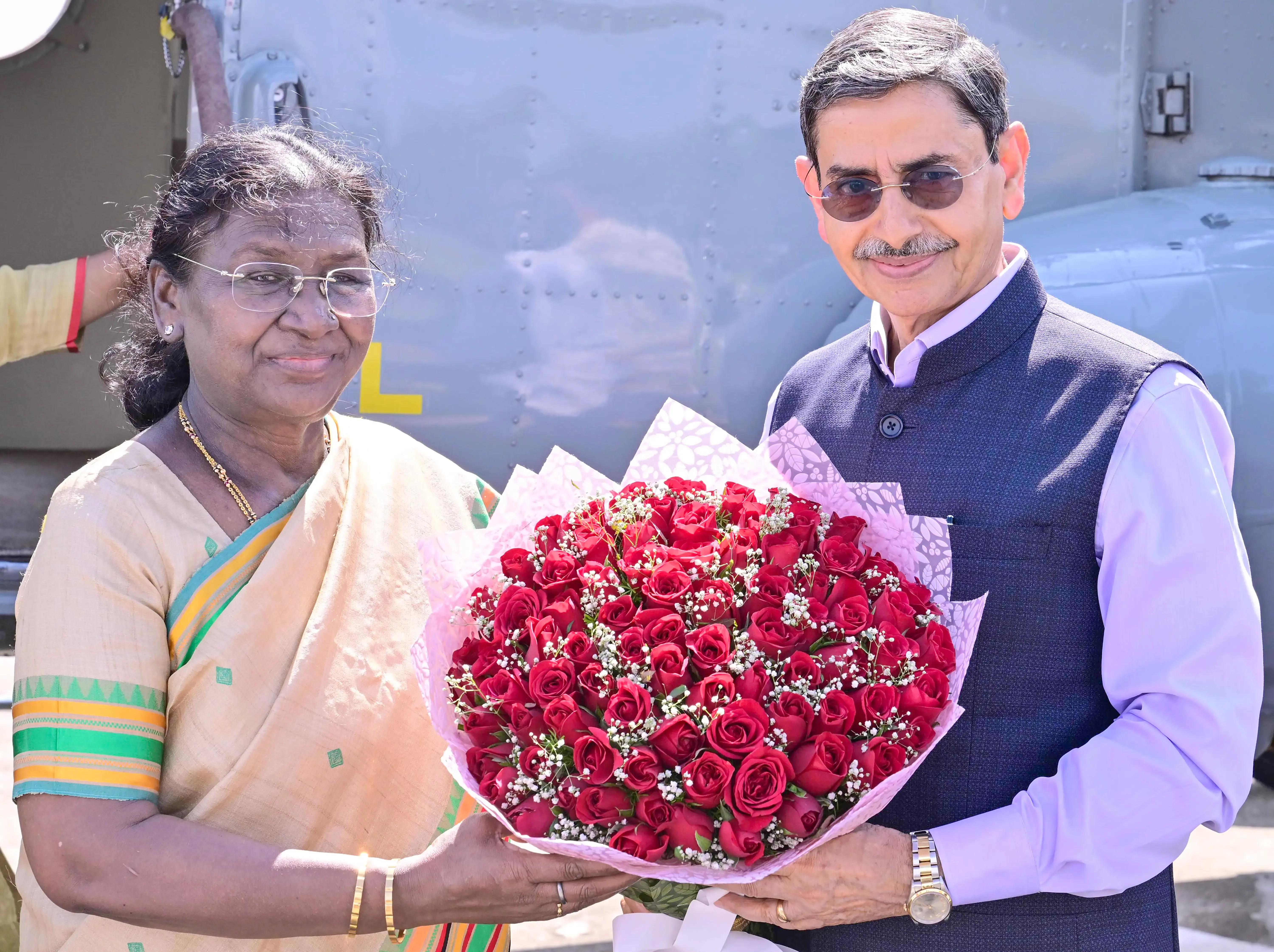 Did President Droupadi Murmu Arrive in Hyderabad for a Winter Retreat?