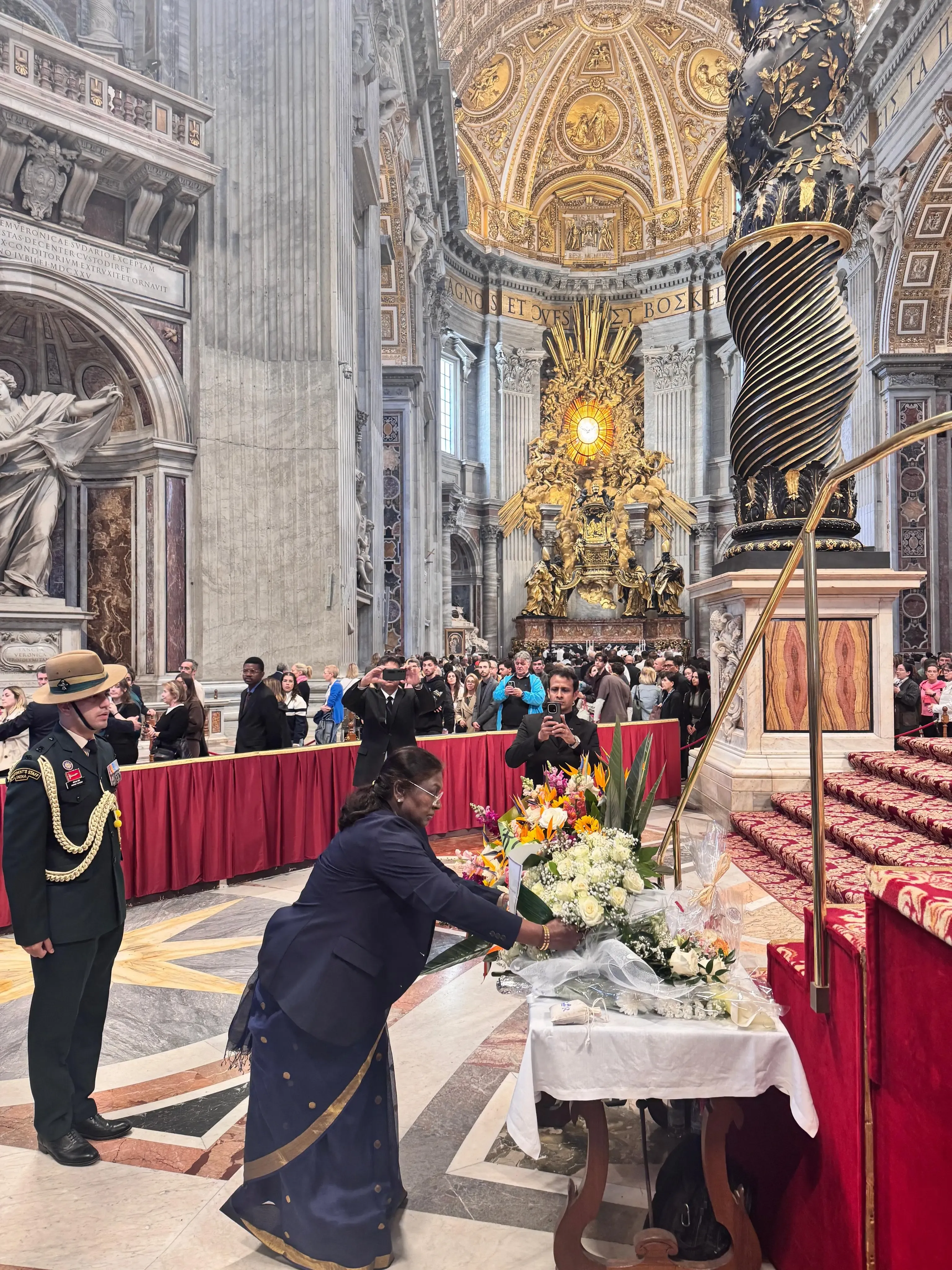 President Droupadi Murmu Honors Pope Francis