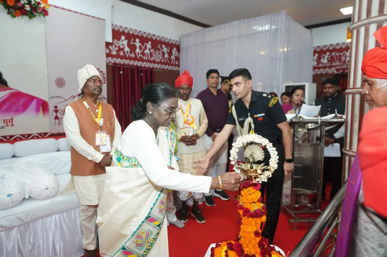 President Murmu graces Muria Darbar at Bastar Dussehra 2026