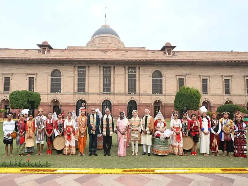 Did President Murmu Host a Traditional 'At Home' Reception on Republic Day?