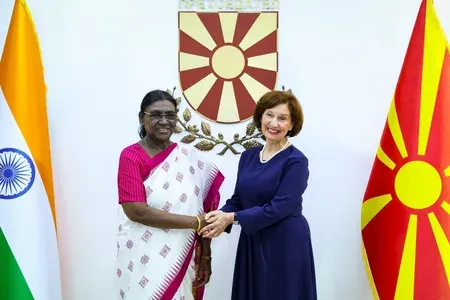 President Murmu holds historic first visit to North Macedonia, eyes new cooperation