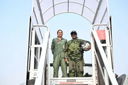 Did President Murmu Just Make History with Rafale Pilot?