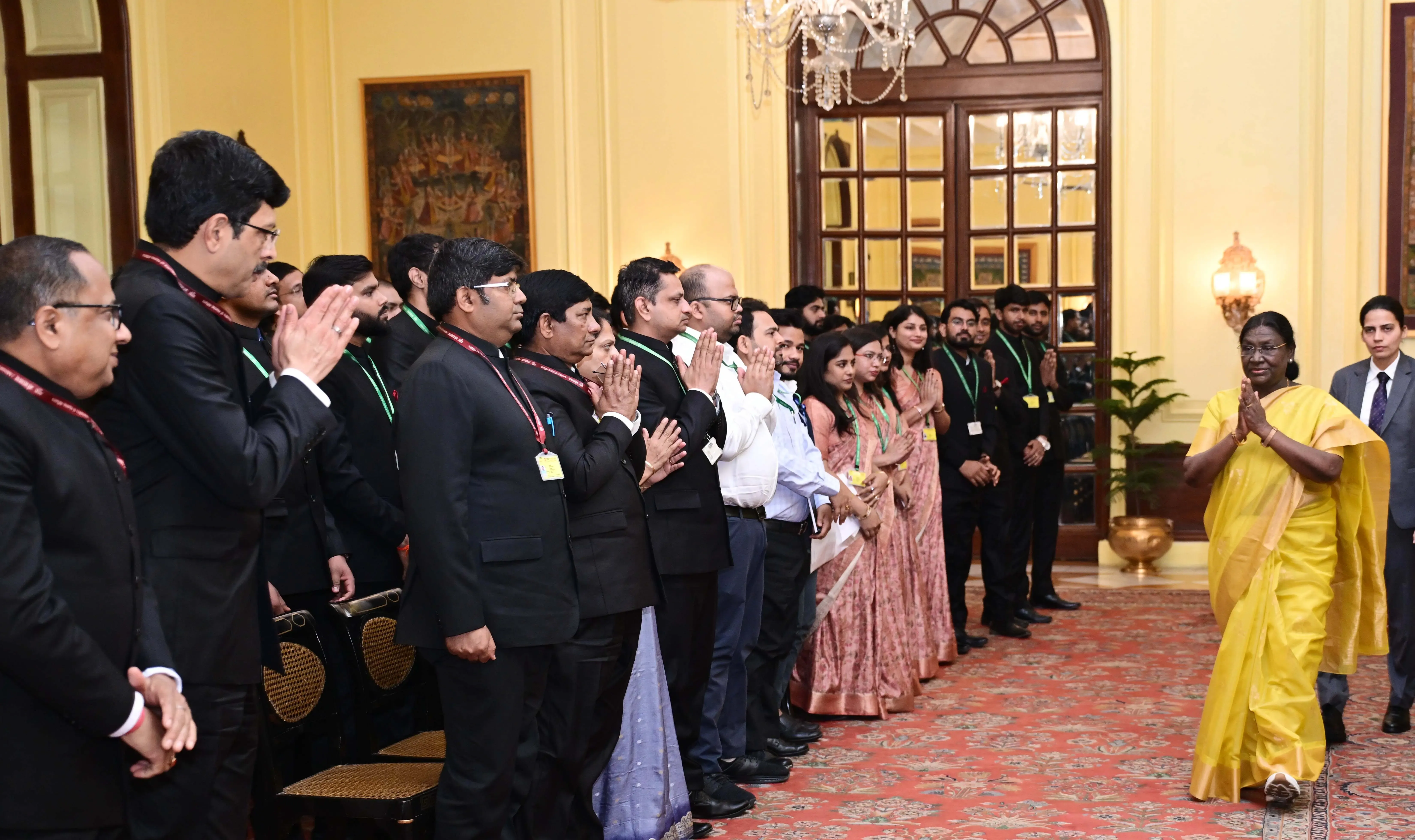 President Murmu Calls on CPES and IES Officers to Champion Inclusive Growth and Transform Lives