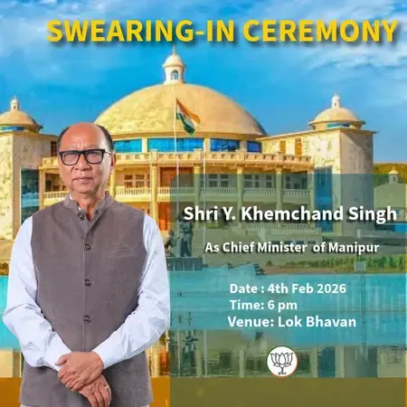 Has President’s Rule Been Lifted from Manipur? Yumnam Khemchand Singh to Assume CM Role This Evening