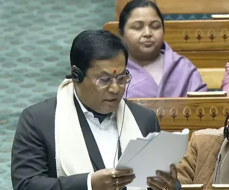 What Key Insights Did Sarbanand Sonowal Share from the President's Address in Lok Sabha?