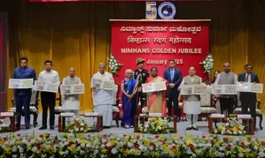 President Murmu Encourages NIMHANS to Incorporate Yoga for Mental and Physical Well-Being