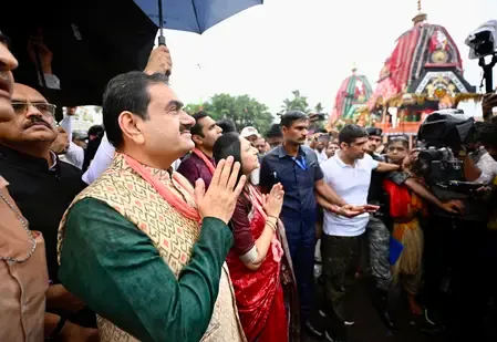 How Does Gautam Adani Feel Witnessing the Divine Puri Rath Yatra?