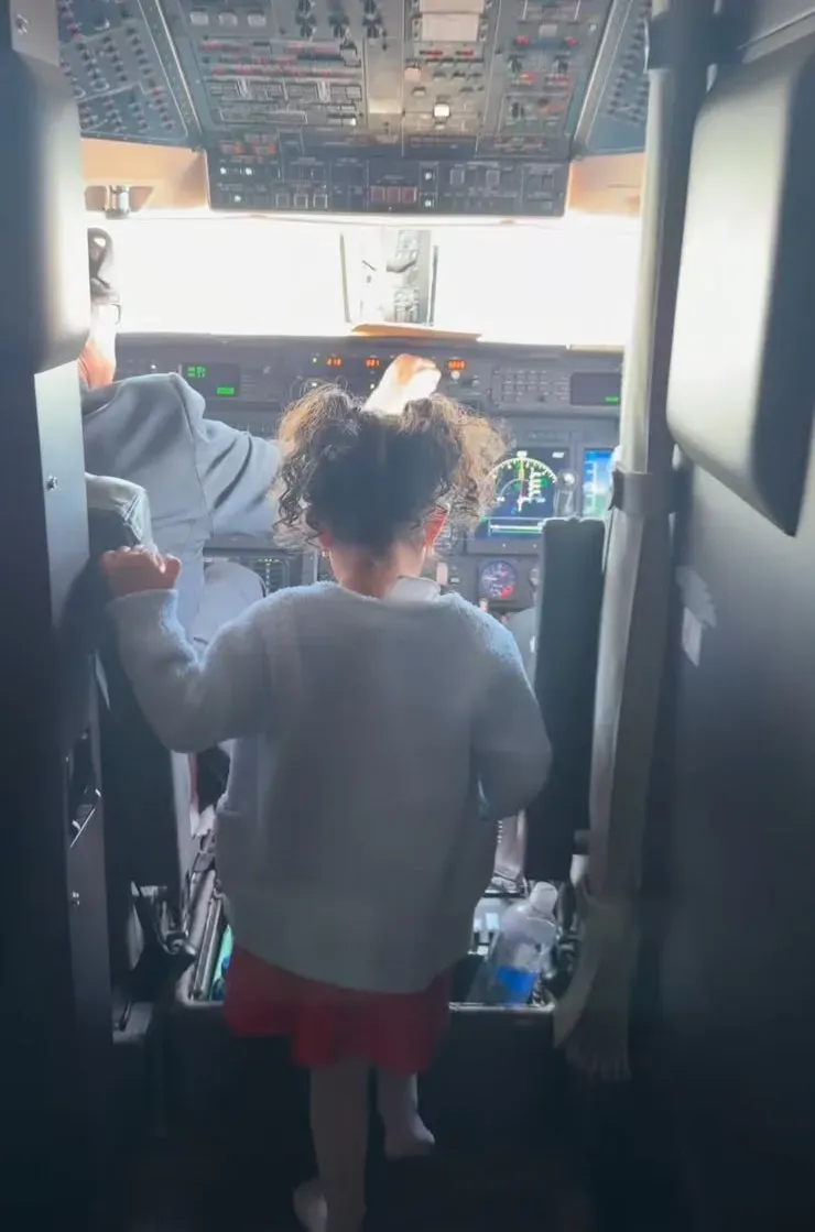 Priyanka Chopra's daughter Malti explores airplane cockpit in viral video