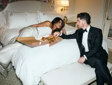Did Priyanka Chopra and Nick Jonas Have the Best Pizza Date After the Golden Globes?