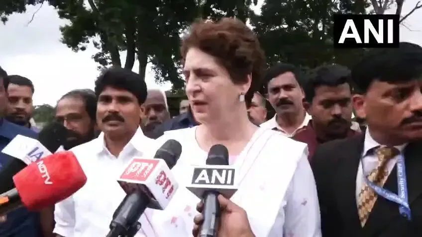 Priyanka Gandhi Hails Youth for Forcing Govt to 'Bend'