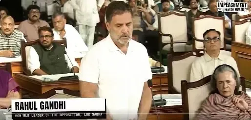Rahul Gandhi calls voter deletion 'assault on soul of nation' at INDIA bloc mock Parliament