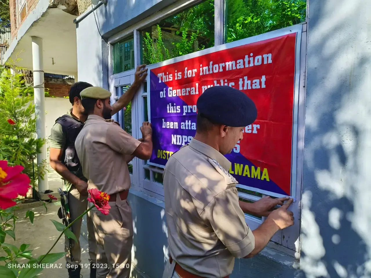 Assets of Terrorists Linked to Pakistan Seized by J&K Police