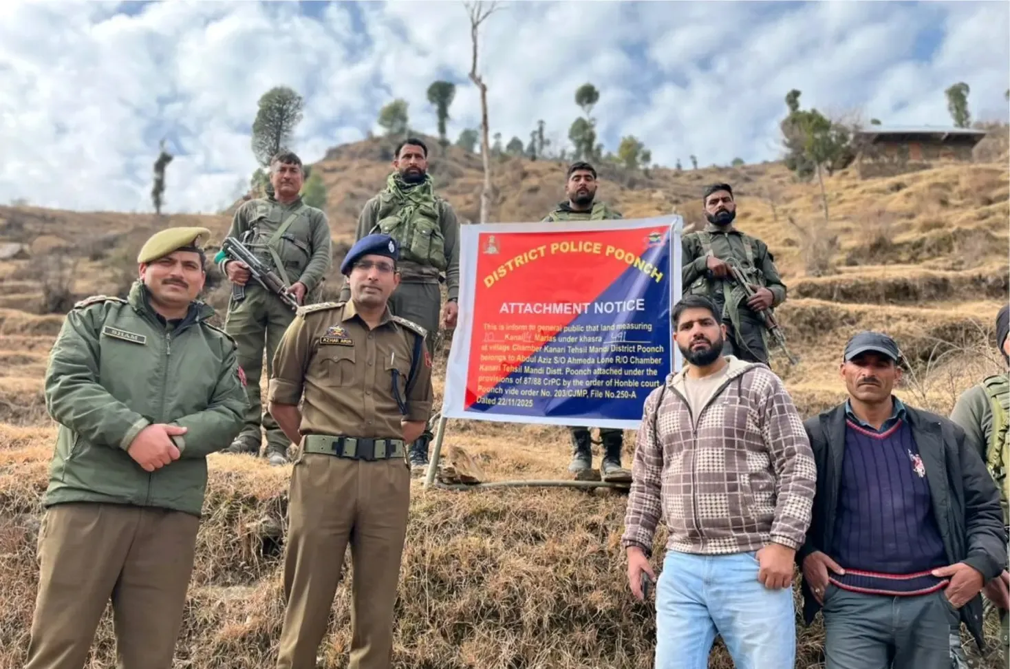 Is a Property of a Pakistan-Based Terror Handler Attached in J&K’s Poonch?