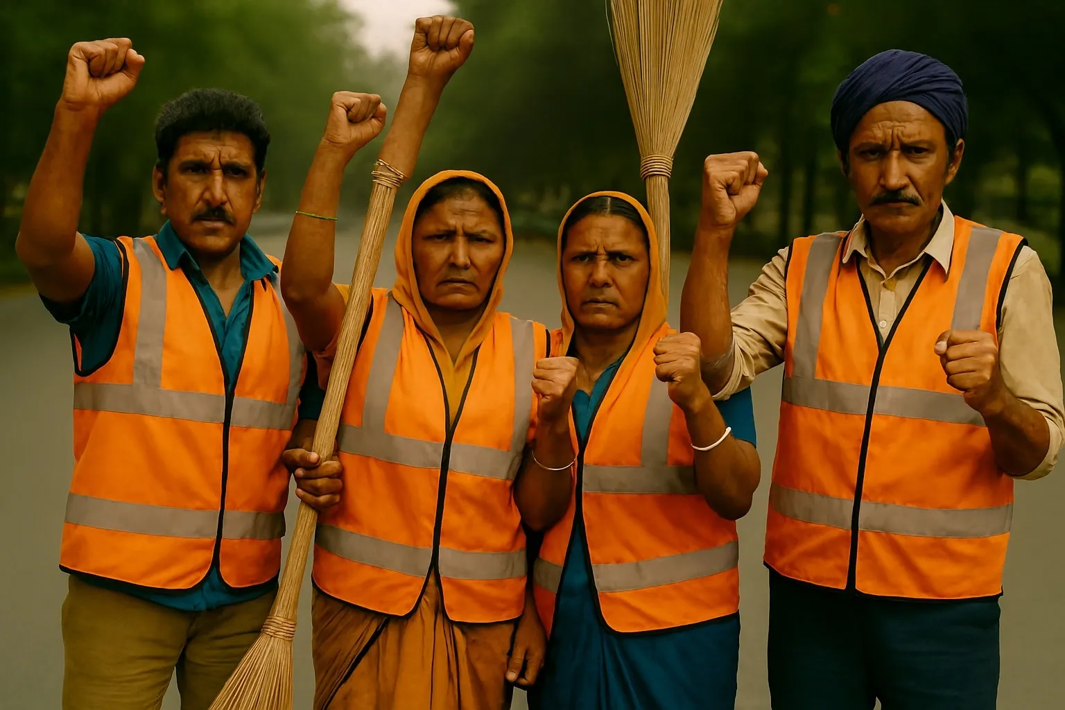 Why Were Chennai Corporation Sanitation Workers Detained in a Midnight Operation?