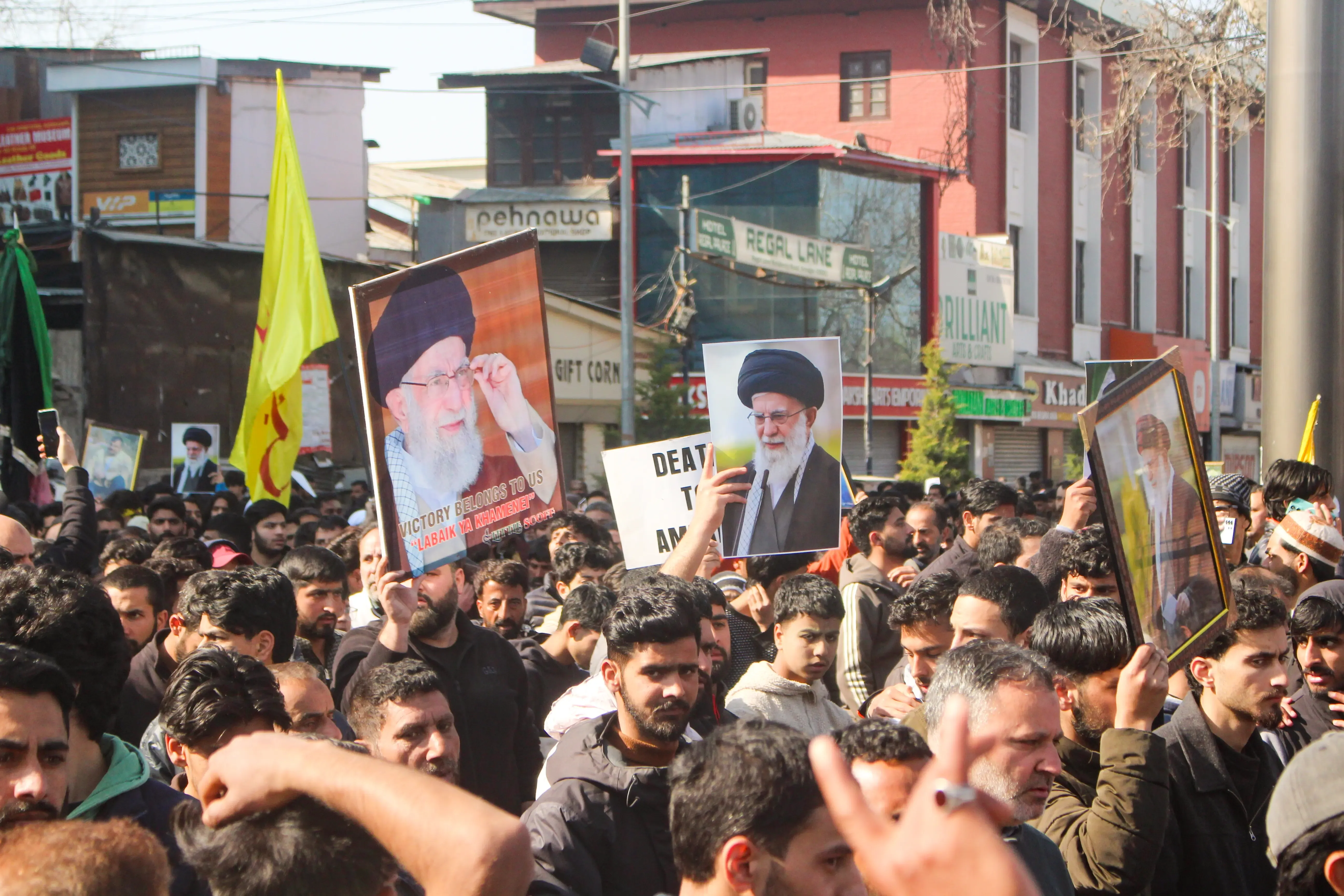 Peaceful Protests Erupt in Kashmir Following Khamenei's Assassination