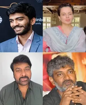 ‘Proud’ Kangana, Rajamouli, Chiranjeevi wish youngest world chess champion D Gukesh