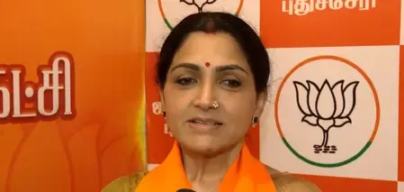 पुडुचेरी के लोग एनडीए के शासन से खुश, चाहते हैं दोबारा बने सरकार : खुशबू सुंदर