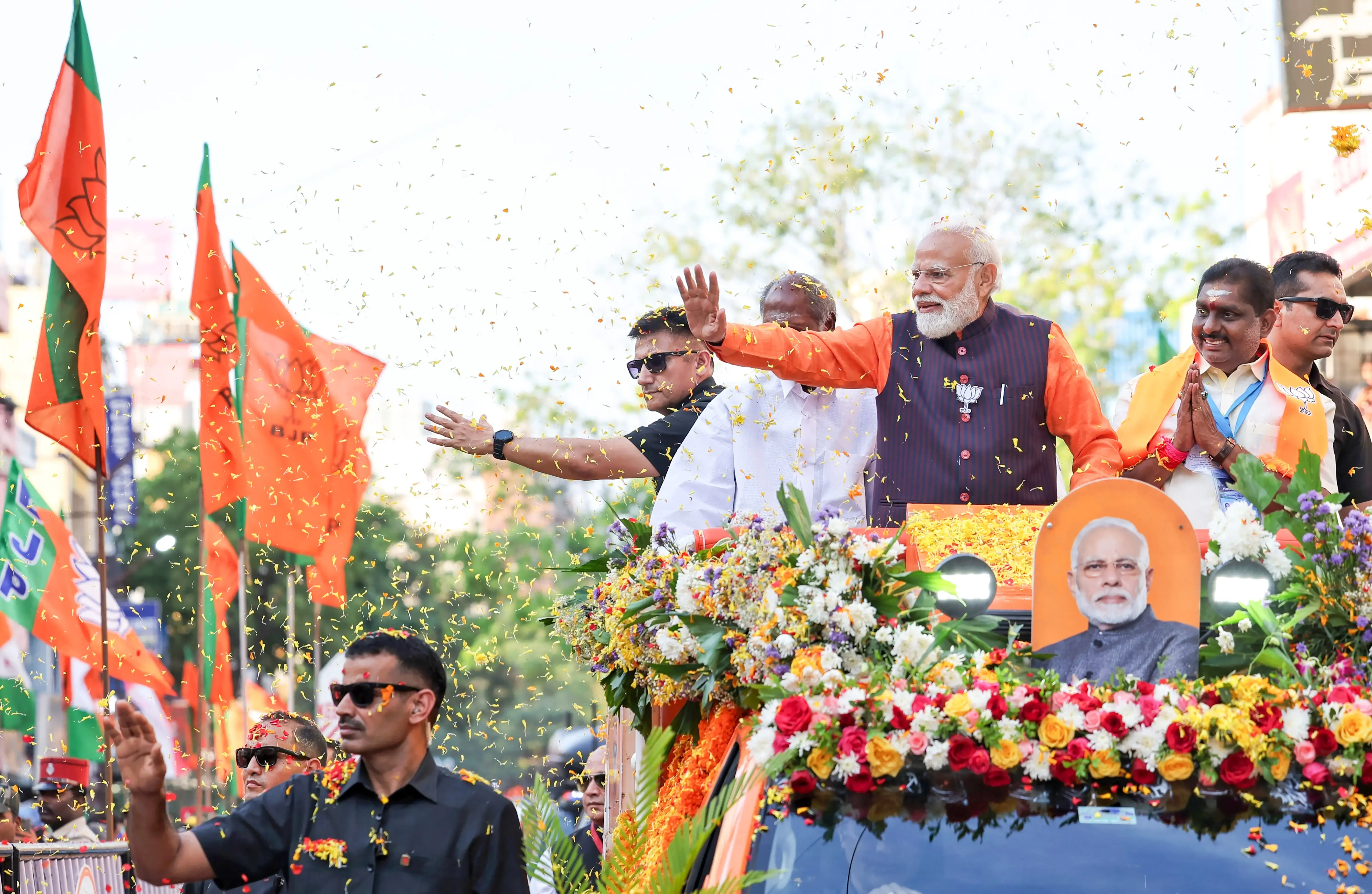 पुडुचेरी एग्जिट पोल 2026: एनडीए गठबंधन को 16-20 सीटें, कांग्रेस 6-8 पर सिमटती दिखी