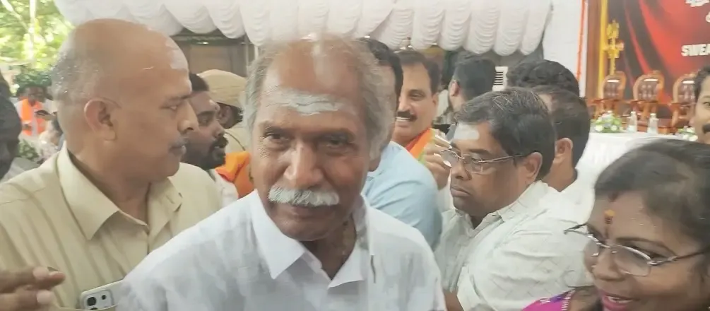 N Rangasamy sworn in as Puducherry CM for record 5th time