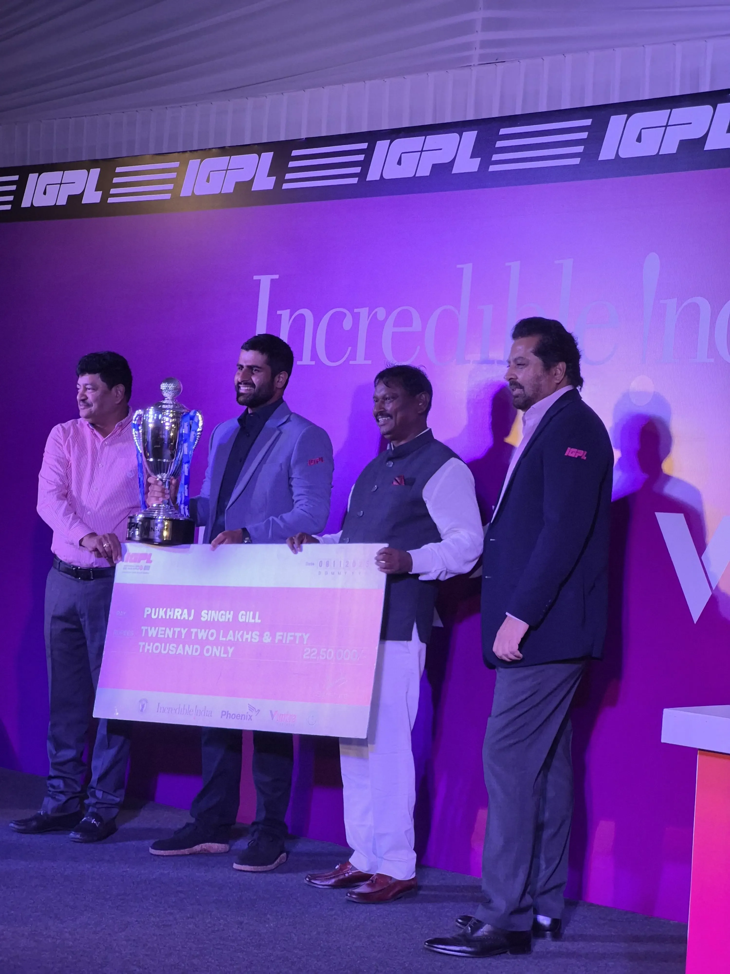 How Did Pukhraj Ascend to 2nd Place in IGPL OOM Rankings and Receive an Award from Arjun Munda?