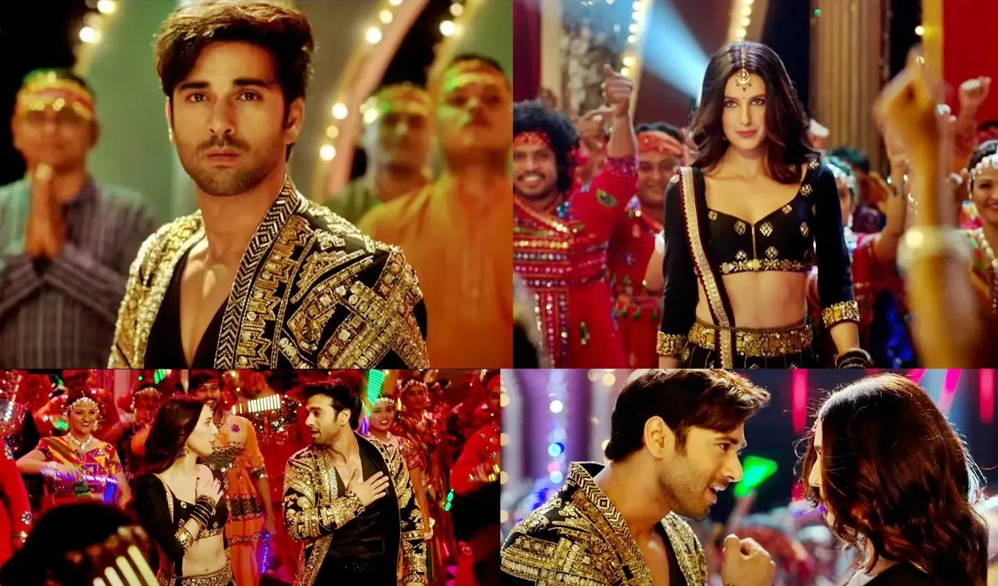How do Pulkit and Isabelle Celebrate the Fusion of Cultures in ‘Ban Piya’ from ‘Suswagatam Khushaamadeed’?