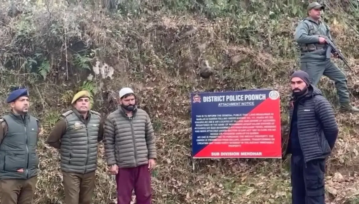 क्या जम्मू-कश्मीर पुलिस ने पाकिस्तान में बैठे आतंकवादी रफीक नाई की संपत्ति जब्त की?