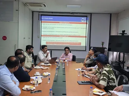 पुणे एयरपोर्ट पर हब-एंड-स्पोक मॉडल लागू करने की दिशा में शुरुआती आकलन, संचालन क्षमता बढ़ाने पर जोर