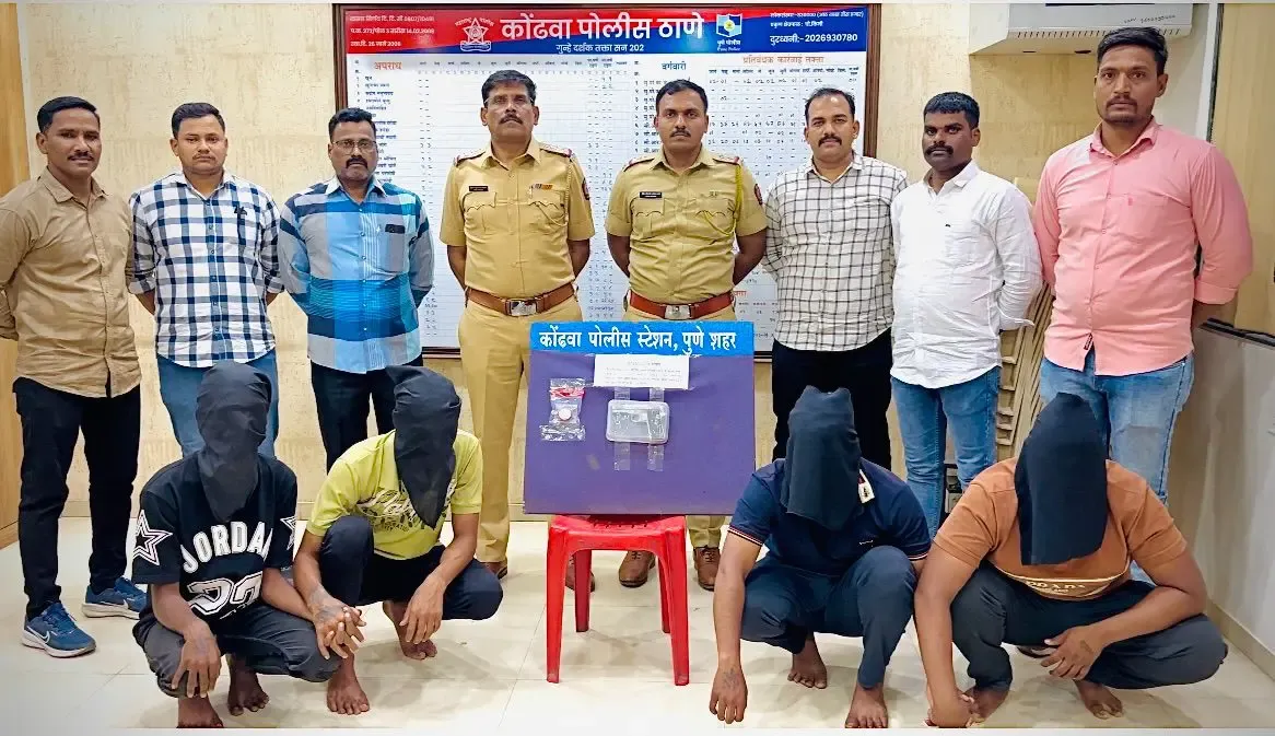 पुणे में सड़क विवाद के चलते हत्या का प्रयास, चार गिरफ्तार