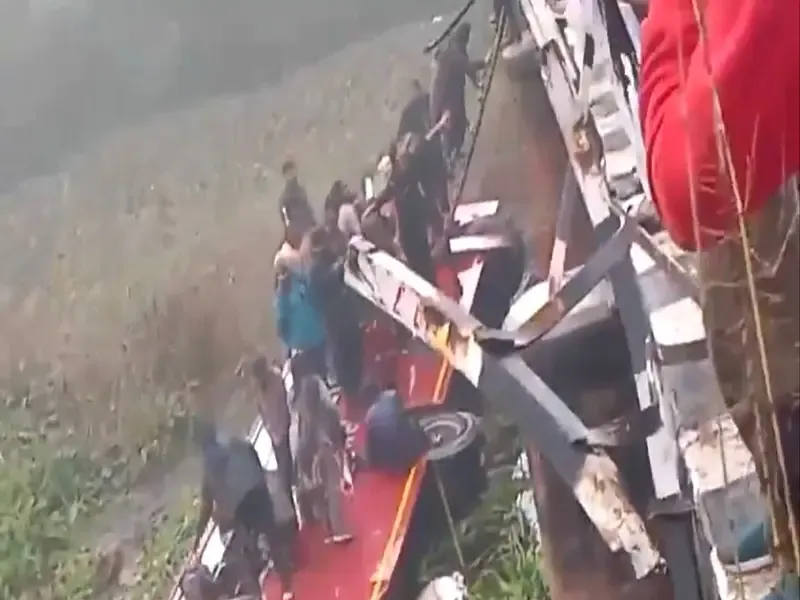 Tragic Accident in Punjab: Eight Lives Lost, 18 Injured as Bus Plunges into Toxic Drain