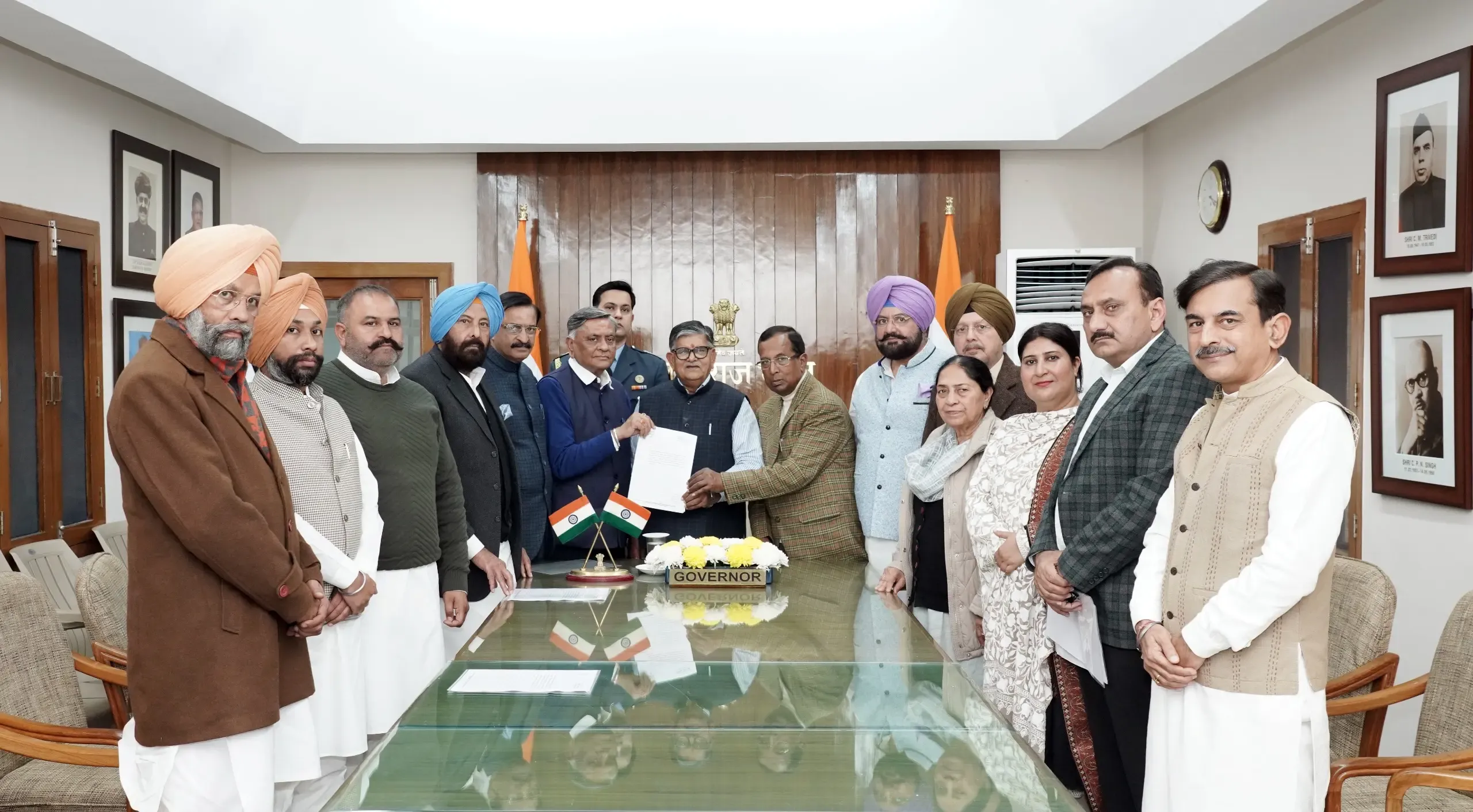 Punjab BJP Delegation Urges Investigation into Ambedkar Statue Vandalism