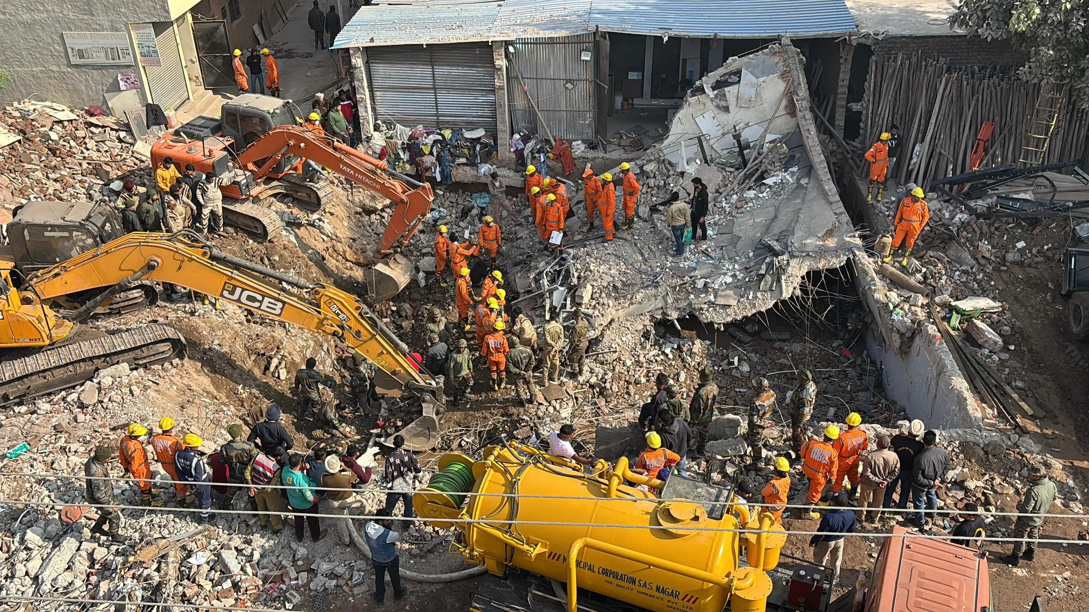 Punjab Building Collapse: 23-Hour Rescue Effort Concludes, Two Confirmed Deceased