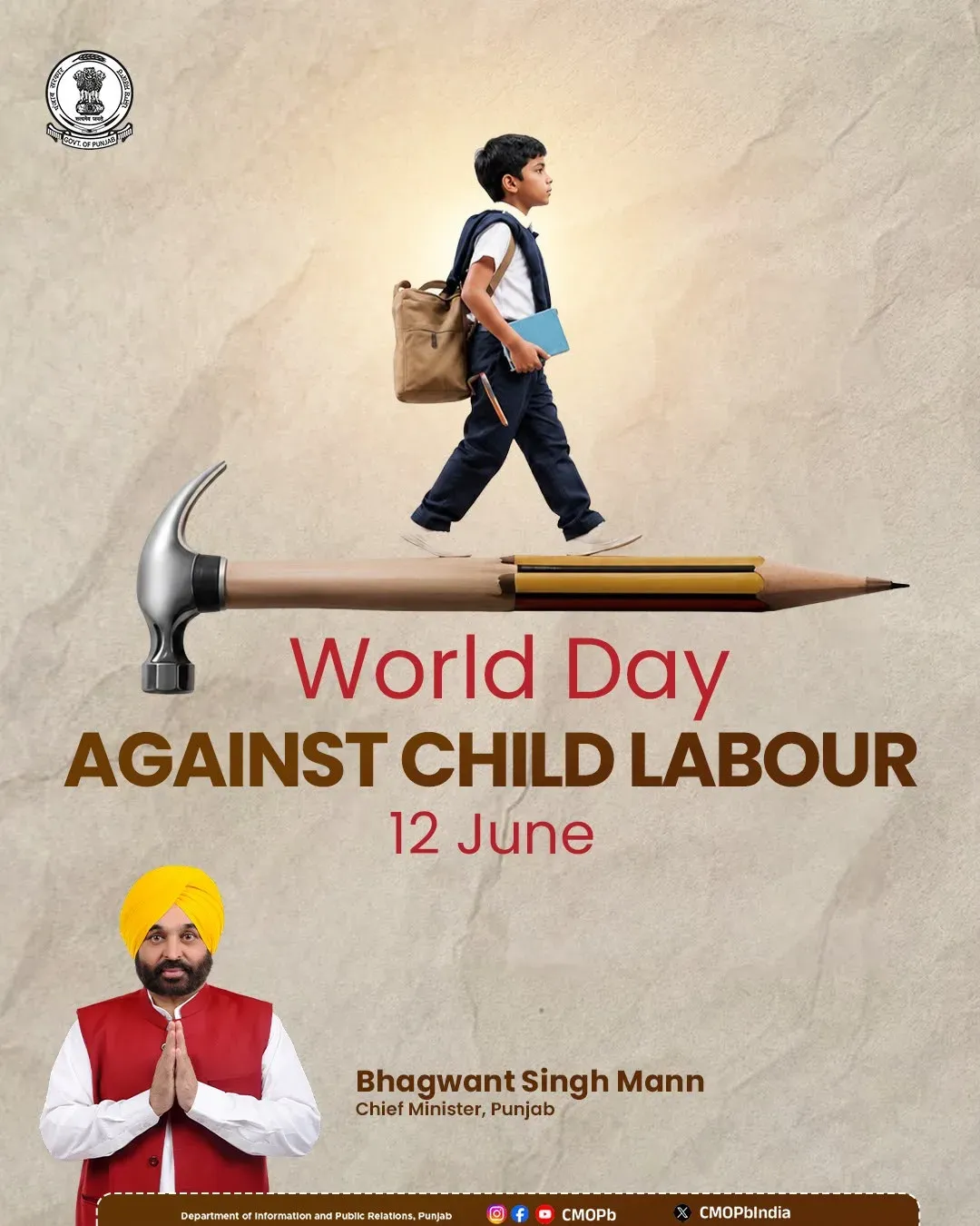 Punjab CMO Marks World Day Against Child Labour 2026