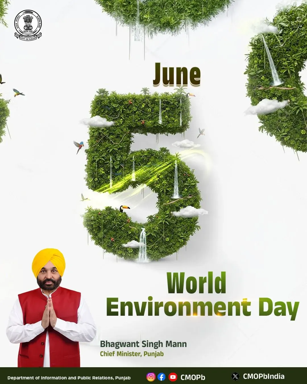 Punjab CMO marks World Environment Day, highlights key threats